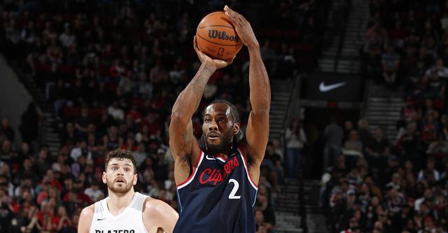 开云APP-快船官方：伦纳德因左脚踝扭伤缺席常规赛收官战